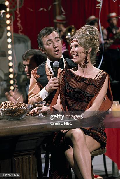 Episode 6 -- Air Date --Pictured: Singer Bobby Darin, actress Cloris Leachman perform on February 23, 1973 -- Photo by: Fred Sabine/NBCU Photo Bank