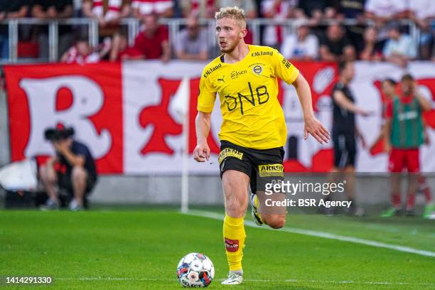 Eskil Smidesang Edh of Lillestrom SK during the UEFA Europa Conference League Qualifications, Second Leg match between Royal Antwerp FC and...