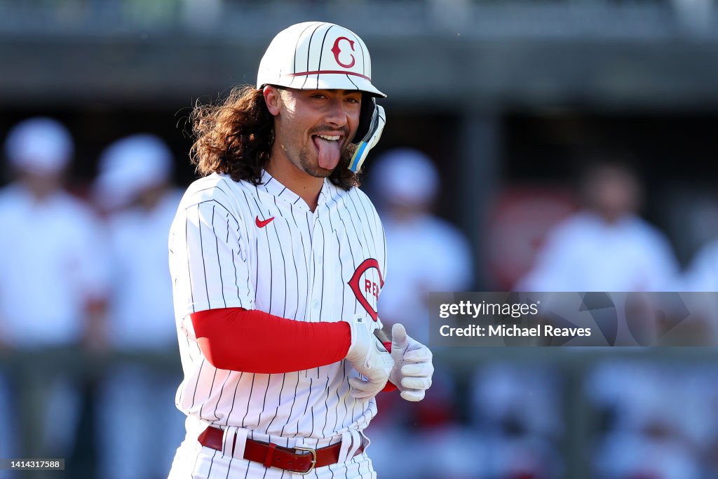 Game-Used Jersey - 2022 MLB in Dyersville, Iowa - Cincinnati Reds
