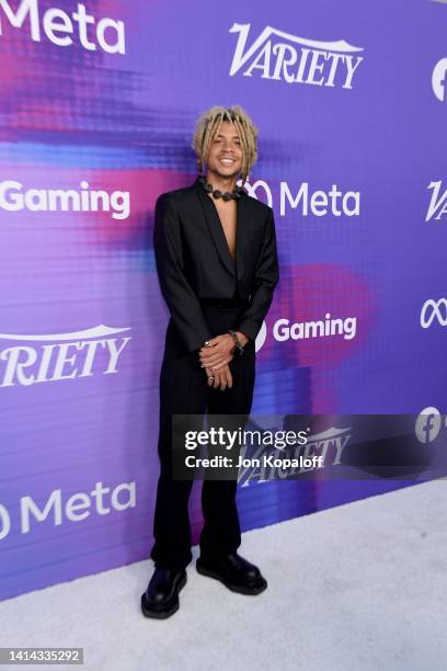 Iann Dior attends Variety's 2022 Power Of Young Hollywood Celebration Presented By Facebook Gaming on August 11, 2022 in Los Angeles, California.