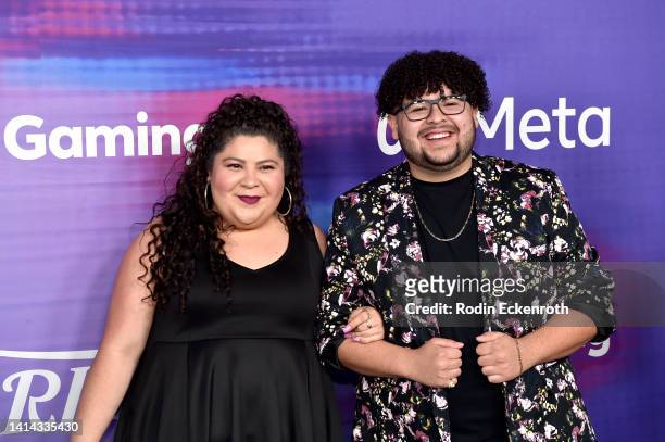 Raini Rodriguez and Rico Rodriguez attend Variety's 2022 Power of Young Hollywood Celebration presented by Facebook Gaming on August 11, 2022 in...