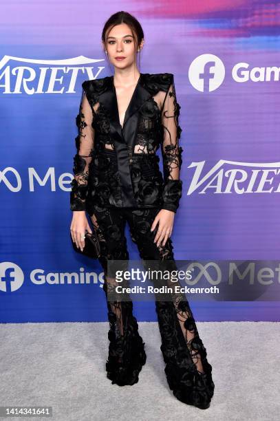 Nicole Maines attends Variety's 2022 Power of Young Hollywood Celebration presented by Facebook Gaming on August 11, 2022 in Hollywood, California.