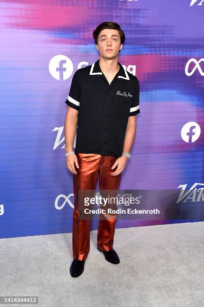 Asher Angel attends Variety's 2022 Power of Young Hollywood Celebration presented by Facebook Gaming on August 11, 2022 in Hollywood, California.