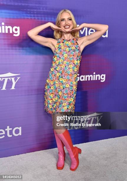 Chloe Cherry attends Variety's 2022 Power of Young Hollywood Celebration presented by Facebook Gaming on August 11, 2022 in Hollywood, California.