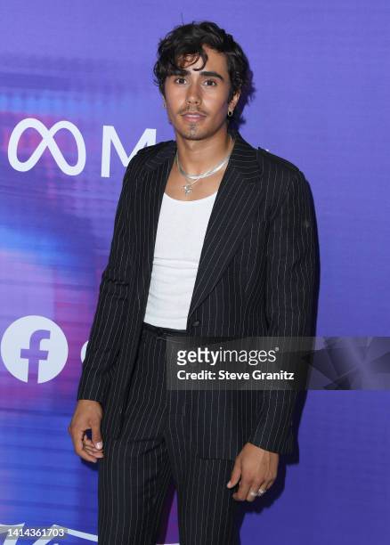 Michael Cimino arrives at the Variety's 2022 Power Of Young Hollywood Celebration Presented By Facebook Gaming on August 11, 2022 in Hollywood,...
