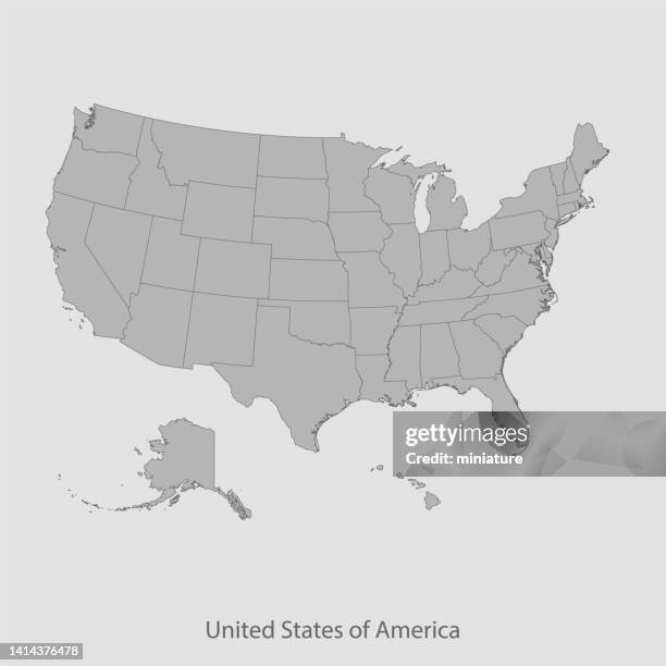 stockillustraties, clipart, cartoons en iconen met usa map - suriname