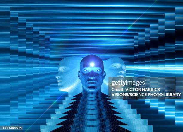 psychedelic therapy, conceptual illustration - hallucinogen stock pictures, royalty-free photos & images