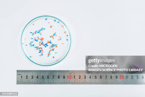 microplastics research, conceptual image - microplastic stock pictures, royalty-free photos & images
