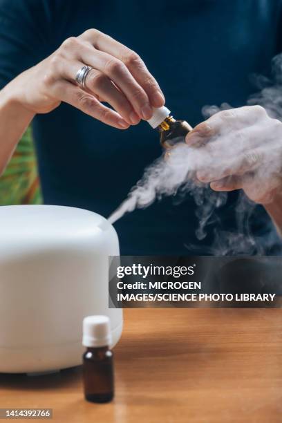 aromatherapy diffuser - humidifier stock pictures, royalty-free photos & images