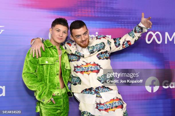 Javon Walton and Angus Cloud attend Variety's 2022 Power Of Young Hollywood Celebration Presented By Facebook Gaming on August 11, 2022 in Los...