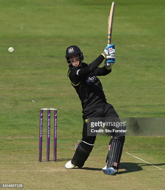 Gloucestershire batsman Oliver Price in batting action during the Royal London Cup match between Durham and Gloucestershire at Seat Unique Riverside...
