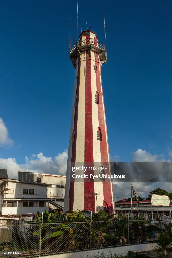 The Light House built of brick in 1830 to replace an earlier wooden one built by the Dutch