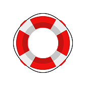 Lifebuoy. Help for the drowning.