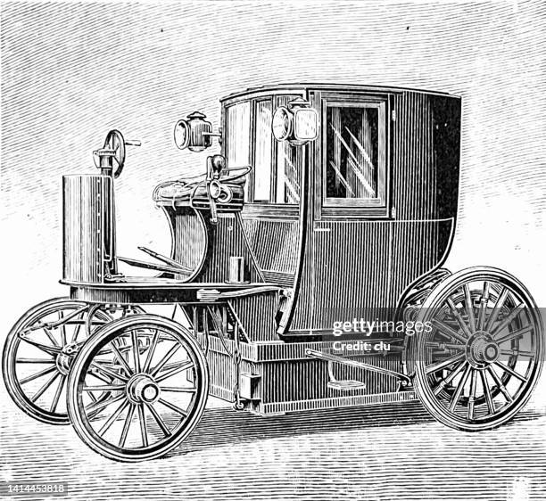 ilustraciones, imágenes clip art, dibujos animados e iconos de stock de vehículo de motor coupé de la compañía de automóviles eléctricos - 1899