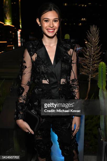 Nicole Maines attends Variety Power of Young Hollywood Event Presented by Facebook Gaming on August 11, 2022 in Hollywood, California.