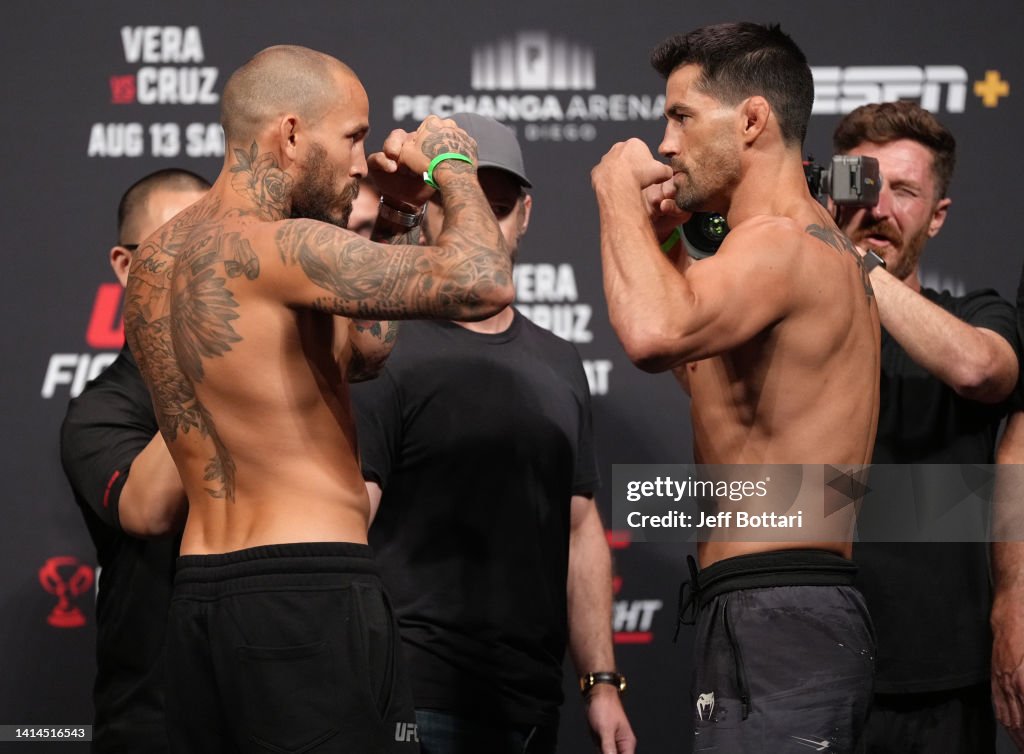 UFC Fight Night: Vera v Cruz Ceremonial Weigh-in