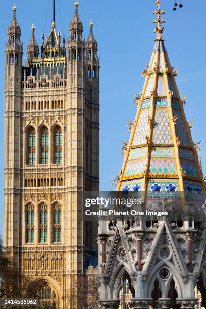 The Buxton Memorial fountain, Victoria Tower Gardens London.