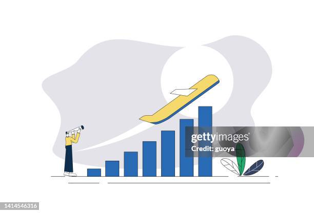 airline stocks rose. - flight upgrade stock illustrations