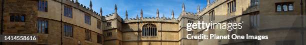 Panoramic view of the Bodleian Library, Oxford.