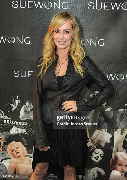 Taylor Armstrong attends the Sue Wong Presents "Autumn Sonata" Fall 2012 Fashion Show at Sue Wong Atelier on March 16, 2012 in Los Angeles,...