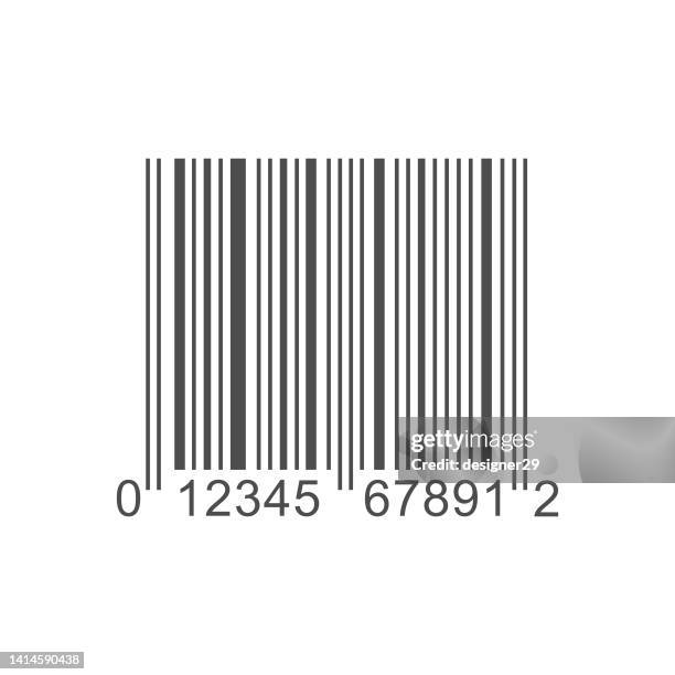 bar code icon. - barcode stock illustrations