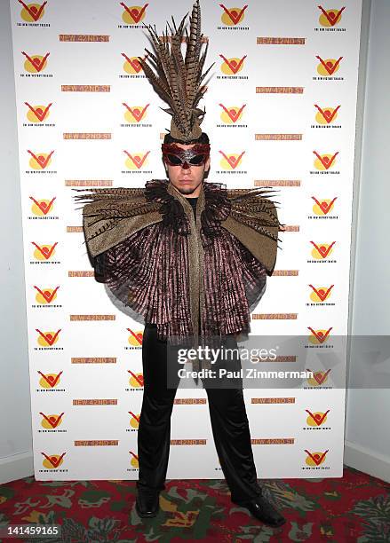 Francisco "Pancho Javier" Villegas attends the opening night of "Lucky Duck" at The New Victory Theater on March 16, 2012 in New York City.