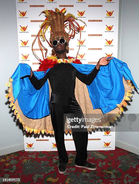 Tosin Morohunfola attends the opening night of "Lucky Duck" at The New Victory Theater on March 16, 2012 in New York City.