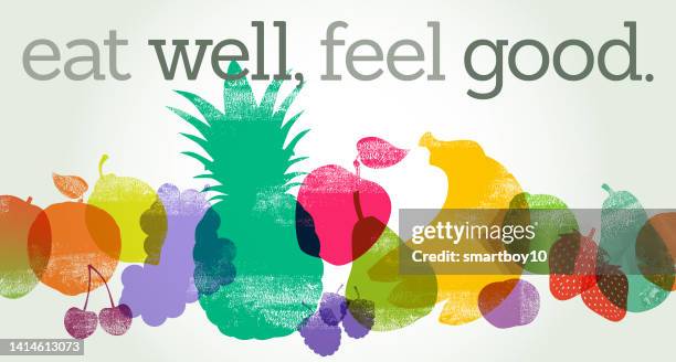 healthy fruit - apple banner stock illustrations
