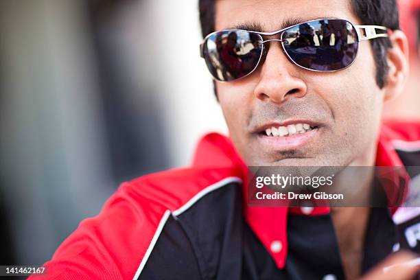 Karun Chandhok of India, driver of the JRM HPD ARX 03a - Honda during the 2012 World Endurance Championship - 12 Hours Of Sebring at Sebring...