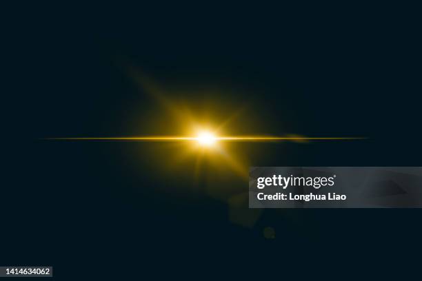 stars shining on a dark background technology abstract figure - luce vivida foto e immagini stock