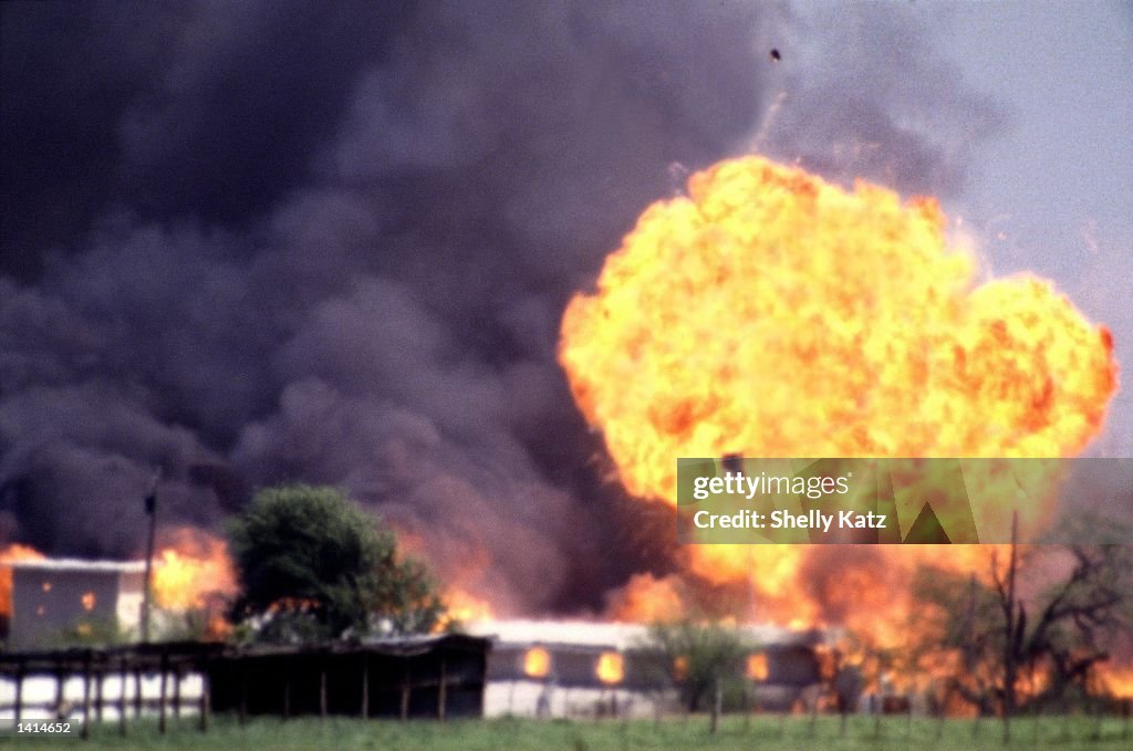 Waco Standoff Ends in Explosion