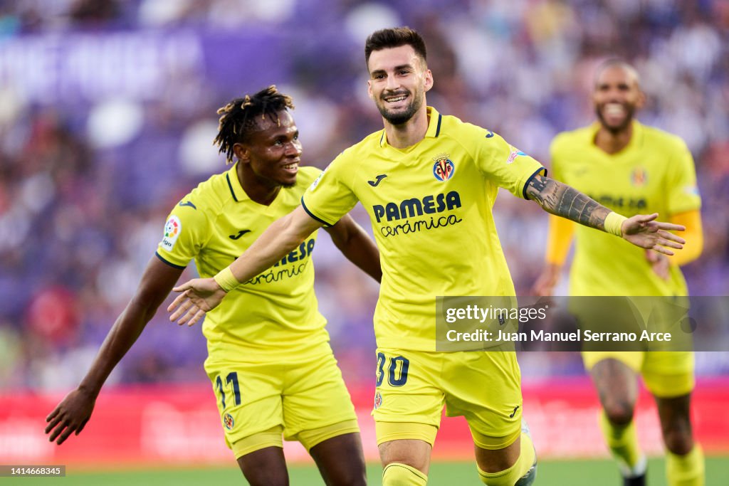 Real Valladolid CF v Villarreal CF - LaLiga Santander