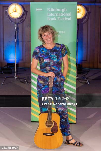 Canadian-American singer-songwriter Martha Wainwright attends a photocall during the Edinburgh International Book Festival at Edinburgh College of...