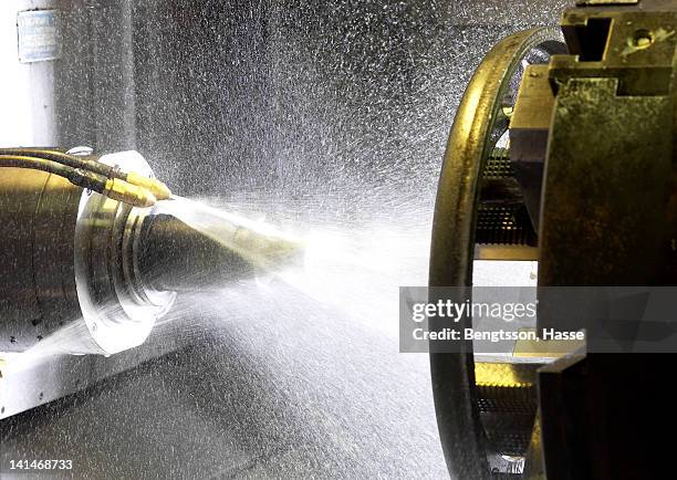 machine splashing water - industrial cleaning stock pictures, royalty-free photos & images