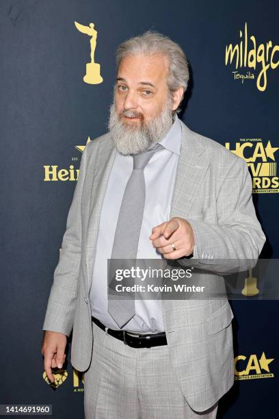 Dan Harmon attends The 2nd Annual HCA TV Awards: Broadcast & Cable at The Beverly Hilton on August 13, 2022 in Beverly Hills, California.