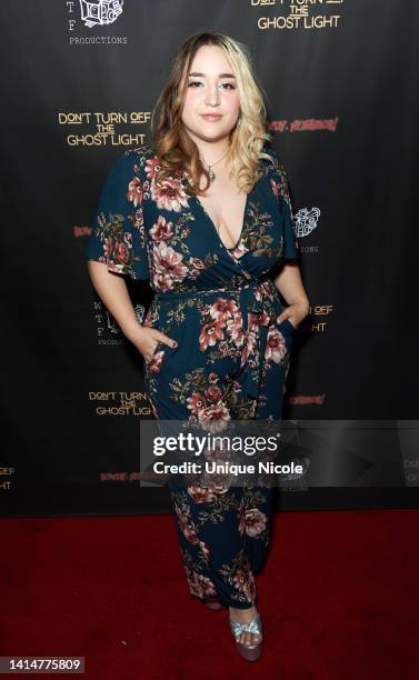 Guest attends the private screening of "Don't Turn Off The Ghost Light" at Chemist on August 13, 2022 in Los Angeles, California.