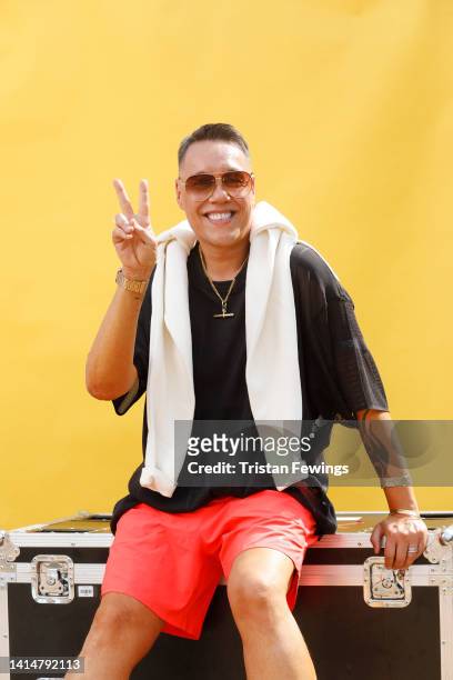 Gok Wan attends UK Black Pride 2022: Power at Queen Elizabeth Olympic Park on August 14, 2022 in London, England.