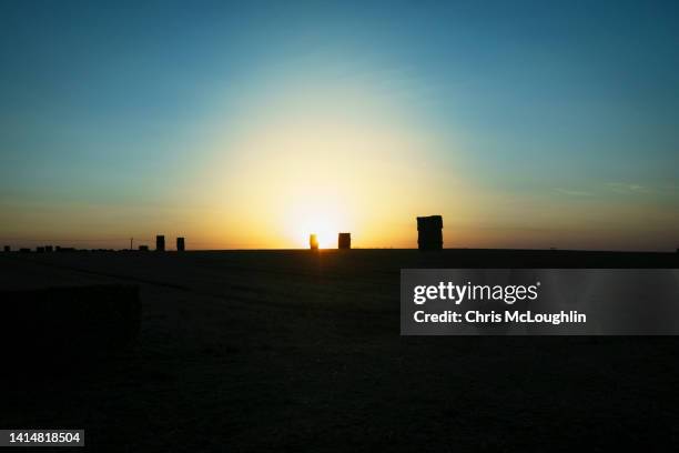 crop harvest - moody sky stock pictures, royalty-free photos & images