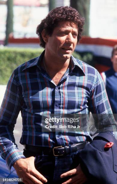 Quarterback Joe Namath, circa. 1980s, June 1, 1980 in Los Angeles, California.