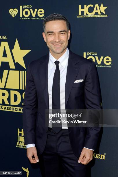 Alfonso Herrera attends The 2nd Annual HCA TV Awards: Streaming at The Beverly Hilton on August 14, 2022 in Beverly Hills, California.