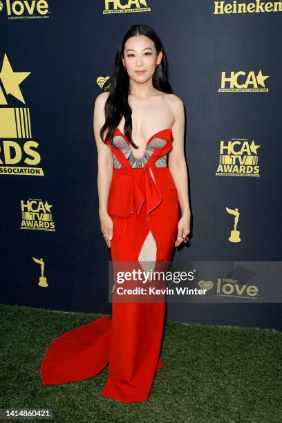 Arden Cho attends The 2nd Annual HCA TV Awards: Streaming at The Beverly Hilton on August 14, 2022 in Beverly Hills, California.