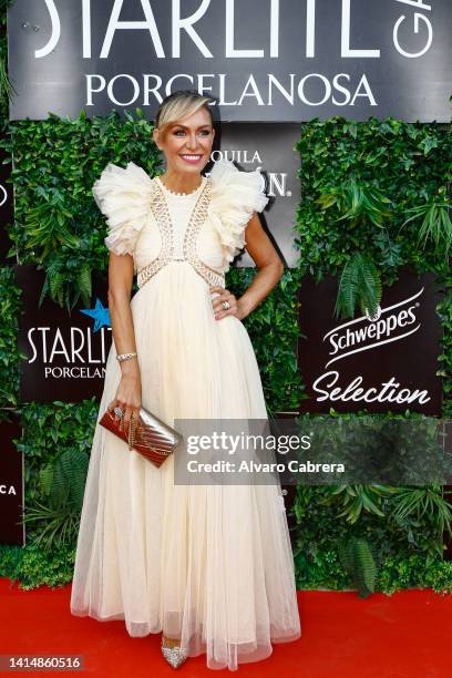 Lujan Argüelles attends the Starlite Porcelanosa Gala 2022 at La Cantera on August 14, 2022 in Marbella, Spain.