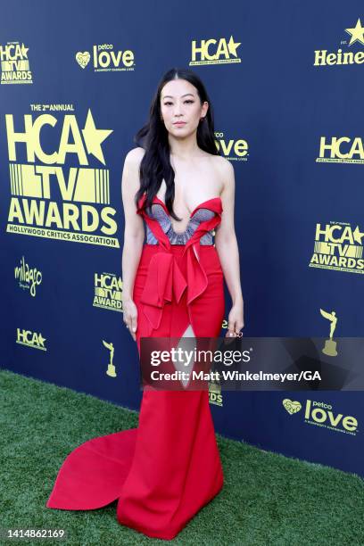 Arden Cho attends The 2nd Annual HCA TV Awards: Streaming at The Beverly Hilton on August 14, 2022 in Beverly Hills, California.