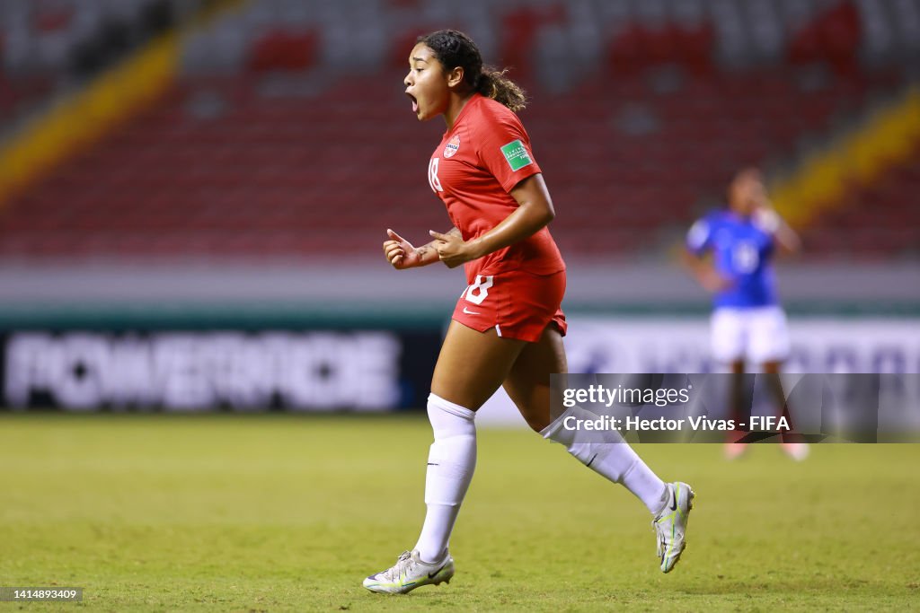 France v Canada: Group C - FIFA U-20 Women's World Cup Costa Rica 2022