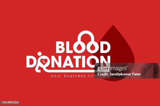 world blood donor day vektorhintergrund - flyers logo stock-grafiken, -clipart, -cartoons und -symbole