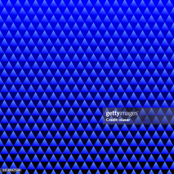 dark blue triangles background - solid colour background stock illustrations