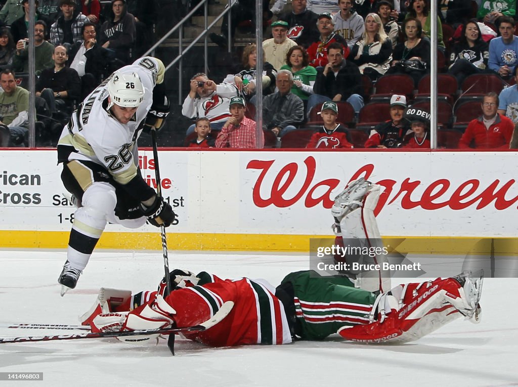 Pittsburgh Penguins v New Jersey Devils