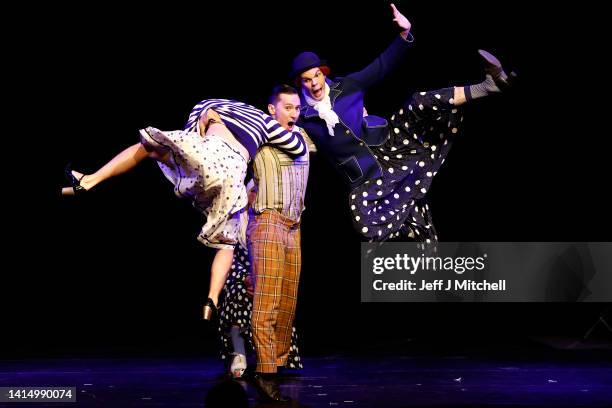 World-renowned Freedom Ballet of Ukraine perform with Olivier award winning Tiger Lillies during Mervyn Stutter's "Pick of the Fringe" at the...