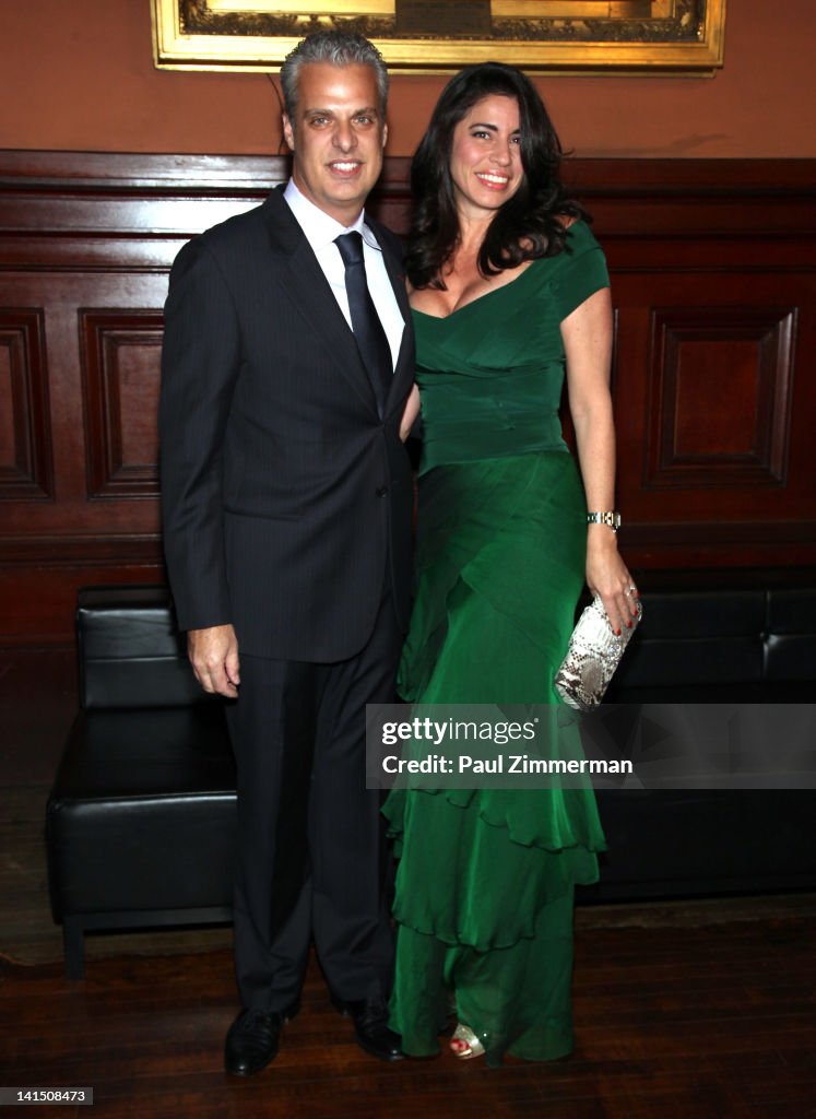 Eric Ripert and Sondra Ripert attend the Lycee Francais de New York ...