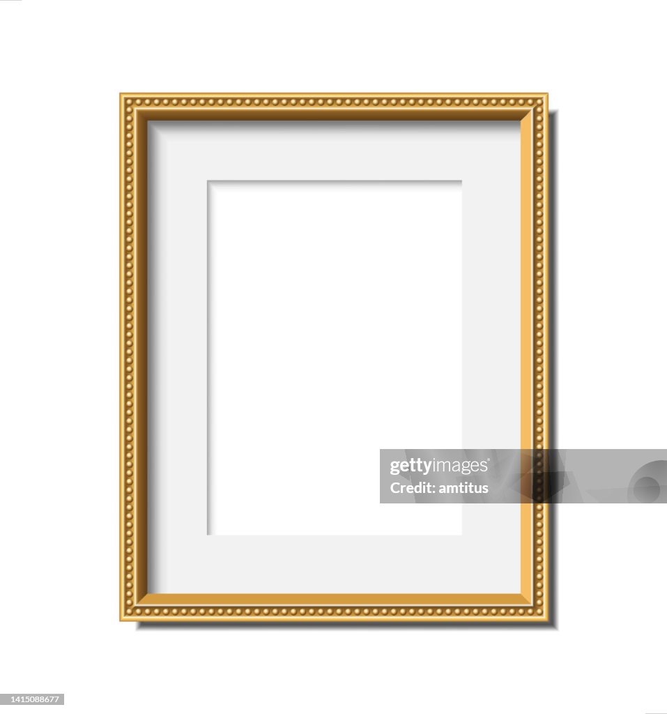 Gold ornate frame